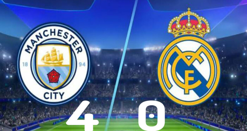 Manchester City, Real Madrid’i Devirerek Şampiyonlar Ligi Finaline Yükseldi
