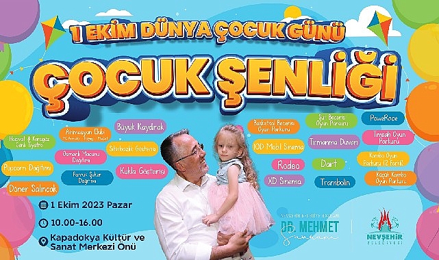 1 Ekim Dünya Çocuk Günü kutlanacak