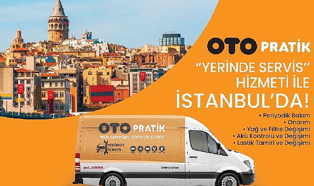 Brisa’nın Mobilite Merkezi Otopratik, İstanbul’da “Yerinde Servis Hizmeti” Başlattı