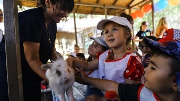 Dünya Hayvanları Muhafaza Günü’nde Miniklere Eğlenceli Seyahat