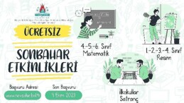 İstekli Eğitim Merkezi’nde İlkokul ve Ortaokul öğrencileri için fiyatsız kurslar başlıyor