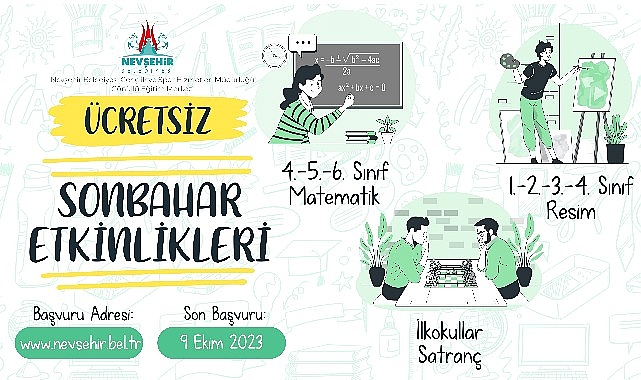 İstekli Eğitim Merkezi’nde İlkokul ve Ortaokul öğrencileri için fiyatsız kurslar başlıyor