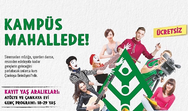 “Kampüs Mahallede” Kurs Kayıt Periyodu Başlıyor