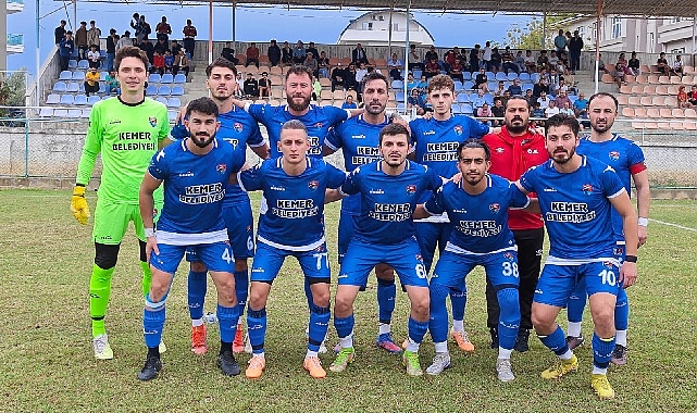 Kemer Belediyespor Döneme Galibiyetle Başladı