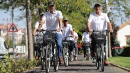 Konya Büyükşehir Huzurevinde Kalan Büyüklerimiz İçin Bisiklet Aktifliği Düzenledi