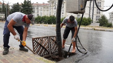 Kuvvetli Yağış Öncesi Beylikdüzü’nde Önlemler Alındı