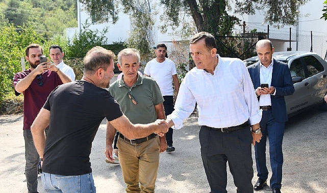 Lider Abdullah Özyiğit, Kırsal Mahallelerde Devam Eden Çalışmaları İnceledi