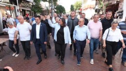 Lider Çerçioğlu Nazilli’de vatandaşlarla bir ortaya geldi
