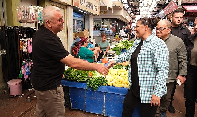 Lider Çerçioğlu Nazilli’de vatandaşlarla buluştu