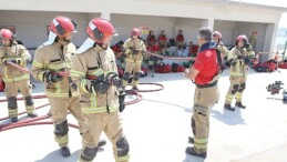 Tüpraş Milletlerarası Sertifikalı Yangın Eğitimleri Veriyor