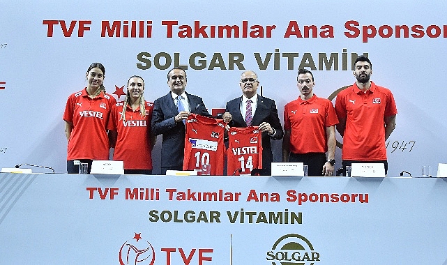 Türkiye Voleybol Federasyonu ile Solgar Vitamin Sponsorluk Mutabakatını İmzaladı