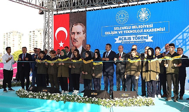 Ulusal Eğitim Bakanı Prof. Dr. Yusuf Tekin’in İştiraki İle Selçuklu Belediyesi Gelişim ve Teknoloji Akademisi’nin resmi açılışı gerçekleştirildi