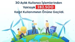 URBAS, 282 Bin 500 Kâğıt Tasarrufu Sağladı