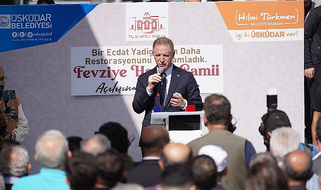 Üsküdar’da Onarımı Tamamlanan Bülbülderesi Fevziye Hatun Camii Açıldı