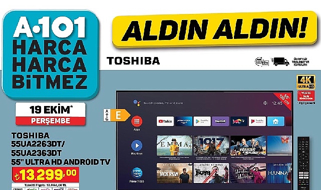 19 Ekim Günü A101’de Elektrikli Mopedden, Retro Pikapa Kadar Çeşitli Teknolojik Eserler Satışa Sunuluyor