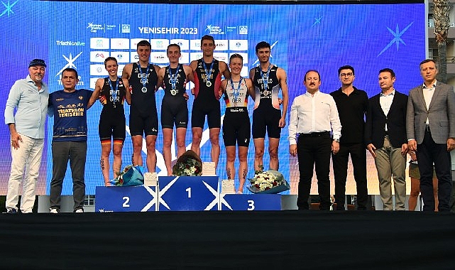 25 ülkeden 280 sportmen Yenişehir Avrupa Triatlon Kupası’nda çaba etti