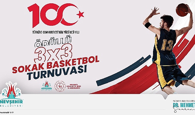 29 Ekim Cumhuriyet Kupası Sokak Basketbol Turnuvasına 21 Ekip Katılıyor