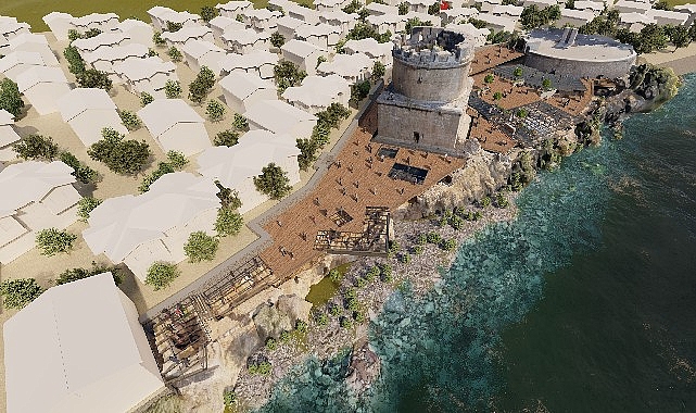 Antalya Büyükşehir’den Hıdırlık Kulesi etrafına seyir terası projesi