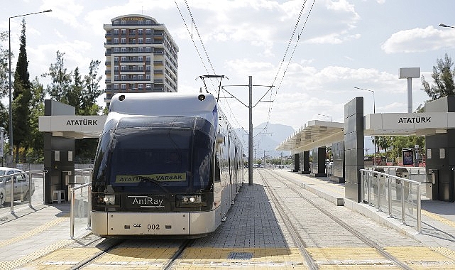 Antalya Büyükşehir’in toplu ulaşım araçları