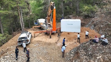 ASAT’tan Akseki ve İbradı’ya yeni su deposu