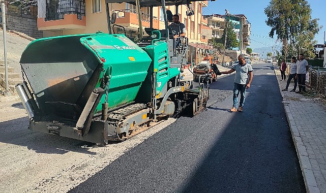 Asfaltlama grupları bu kere Yurtoğlu’nda