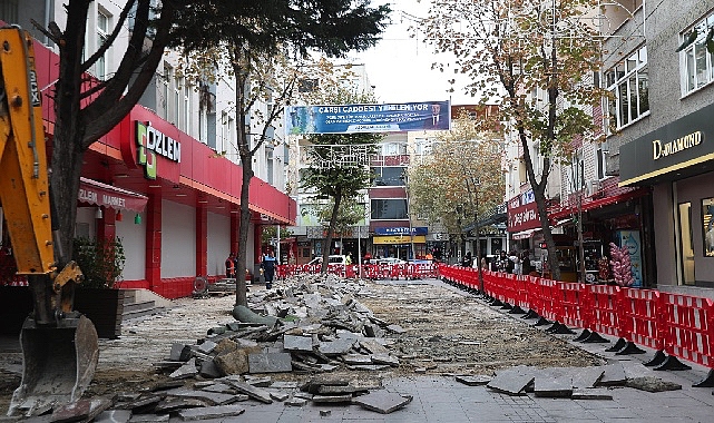 Bağcılar Çarşı Caddesi Çağdaş Görünümüne Kavuşuyor