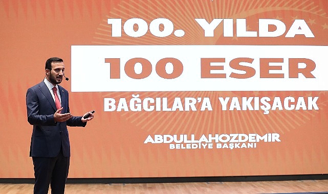 Bağcılar’da Cumhuriyetin 100 Yılına yakışır 100 eser tanıtıldı