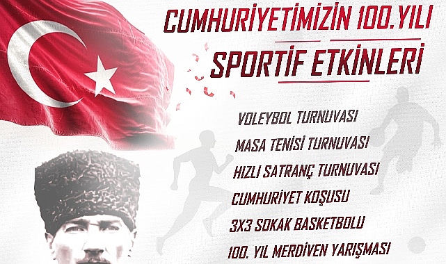 Bergama Belediyesi Cumhuriyetimizin 100. Yılı Spor Aktiflikleri