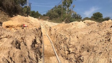 Büyükşehirden Ula’da İçme Suyu Çizgi Çalışmaları