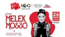 Çiğli 100 Yıl Coşkusunu Melek Mosso ile Yaşayacak