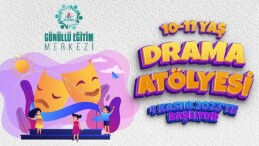 Çocuklar için fiyatsız drama atölyesi aktifliği başlıyor