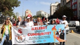 CUMHURİYET YÜRÜYÜŞÜ BEŞİNCİ GÜNDE SEYİTGAZİ’DE