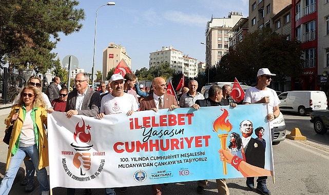 CUMHURİYET YÜRÜYÜŞÜ BEŞİNCİ GÜNDE SEYİTGAZİ’DE