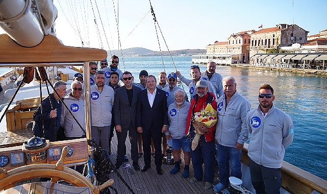 Cumhuriyetin 100. Yılında Selanik’ten Yola Çıkan Bodrum Cup Filosu Ayvalık’ta