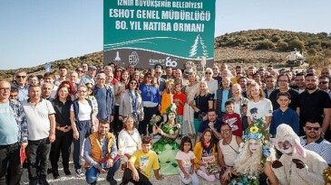 Cumhuriyetin 100’üncü yılında İzmir’e ESHOT Ormanı