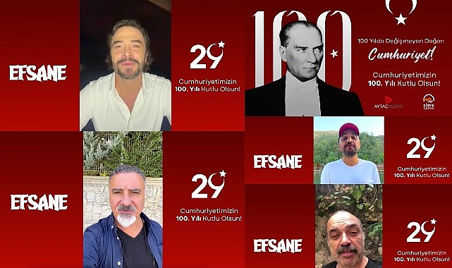 EFSANE takımdan 29 Ekim kutlaması