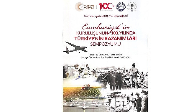 Ege Üniversitesinde (EÜ) “Cumhuriyetin 100. Yıl Etkinlikleri” devam ediyor