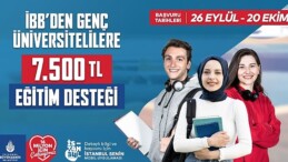 ‘Genç Üniversiteli Desteği’ 7 Bin 500 TL’ye yükseldi