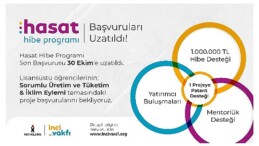 İnci Vakfı, Hasat Hibe Programı’nın  son müracaat tarihi 30 Ekim 2023’e uzatıldı