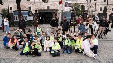 ‘Küçük Kâşifler’ İstanbul’un Tarihi Yarımadasını Keşfetti