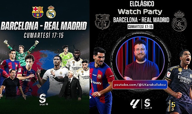 LaLiga’da Dönemin Birinci El Clasico Uğraşı S Sport Plus’ta!