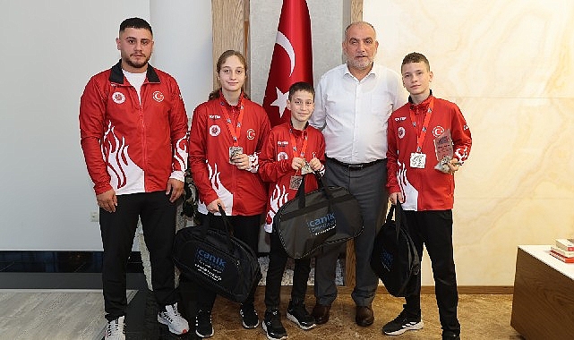 Lider Sandıkçı Dünya Şampiyonu Sporcuyu Ağırladı