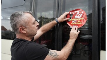 Lüleburgaz’da araçlar 100’üncü yıla özel süslendi