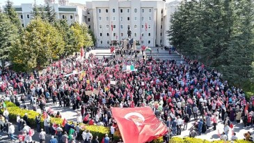 Nevşehir’den Filistin’e takviye, İsrail’e öfke
