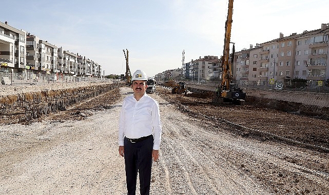 “Şehir Hastanesi Önündeki Köprülü Kavşağı Bahar Aylarından Evvel Tamamlayacağız”