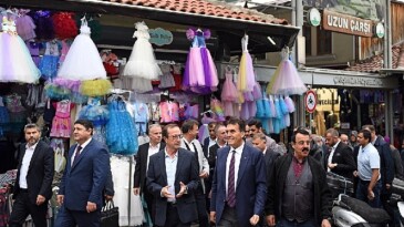 Tarihi Çarşılar, Osmangazi ile Tekrar Hayat Buldu