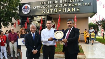 Yenişehir Belediyesi Nuri Ulusu Kütüphanesi hizmete açıldı