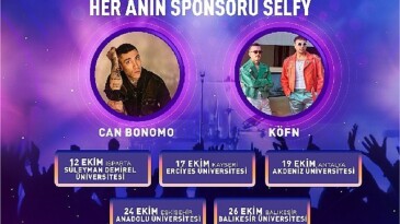 Yerleşkelerde şenlik heyecanı: Selfy Fest’e geri sayım başladı