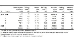 Yurt içinde ikamet eden 13 milyon 639 bin kişi seyahate çıktı