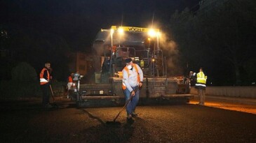 Alanyurt Bölgesinde Asfalt Uygulamaları Devam Ediyor